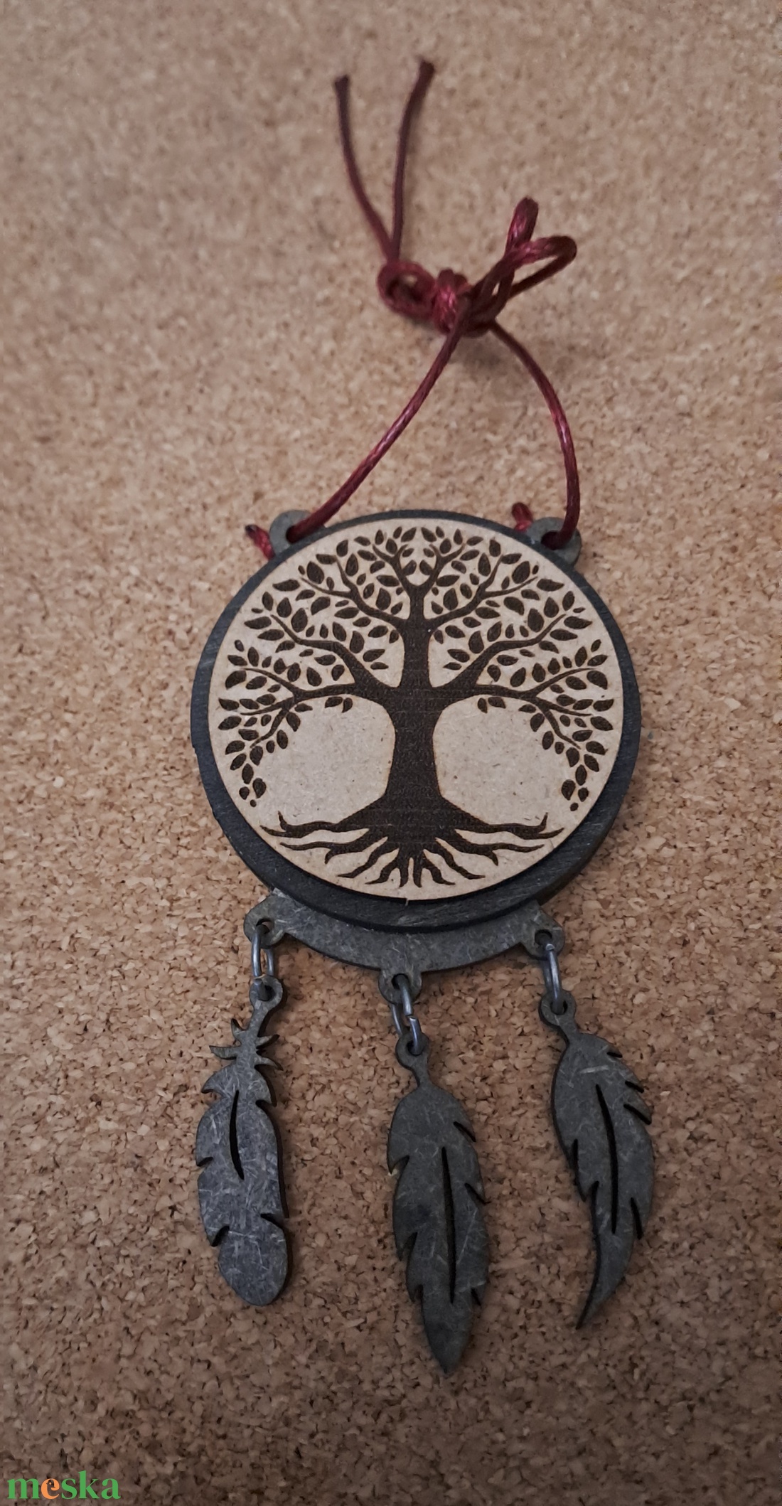 Autóillatosító álomfogó stílusú - otthon & életmód - autó - autós illatosító - Meska.hu