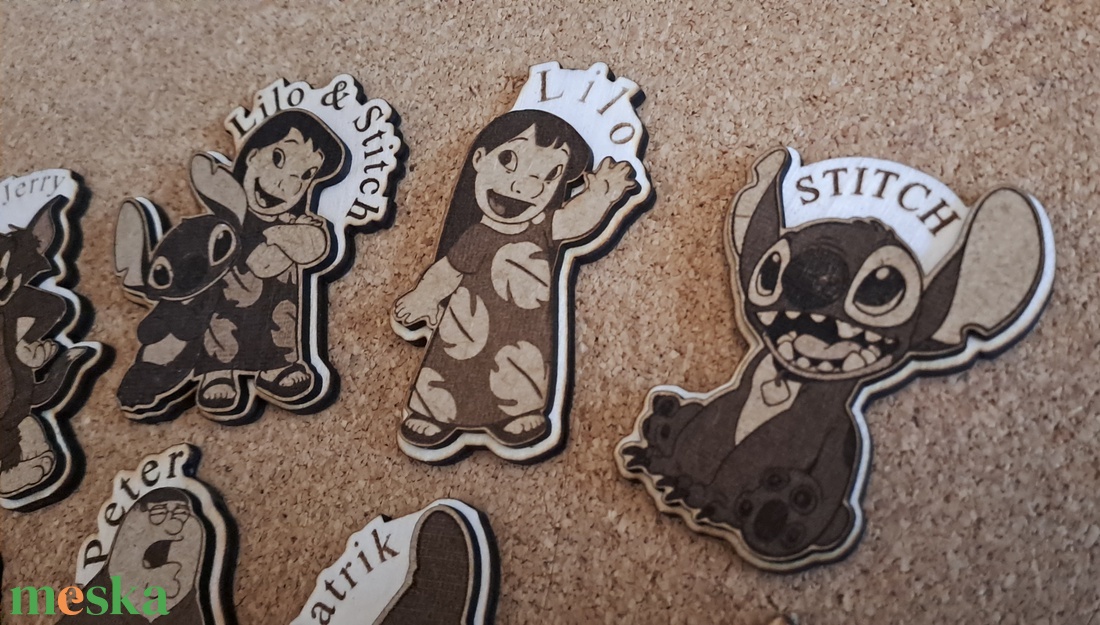 Hűtőmágnes ( mesefigurák ) - otthon & életmód - konyhafelszerelés, tálalás - konyhai dekoráció - hűtőmágnes - Meska.hu