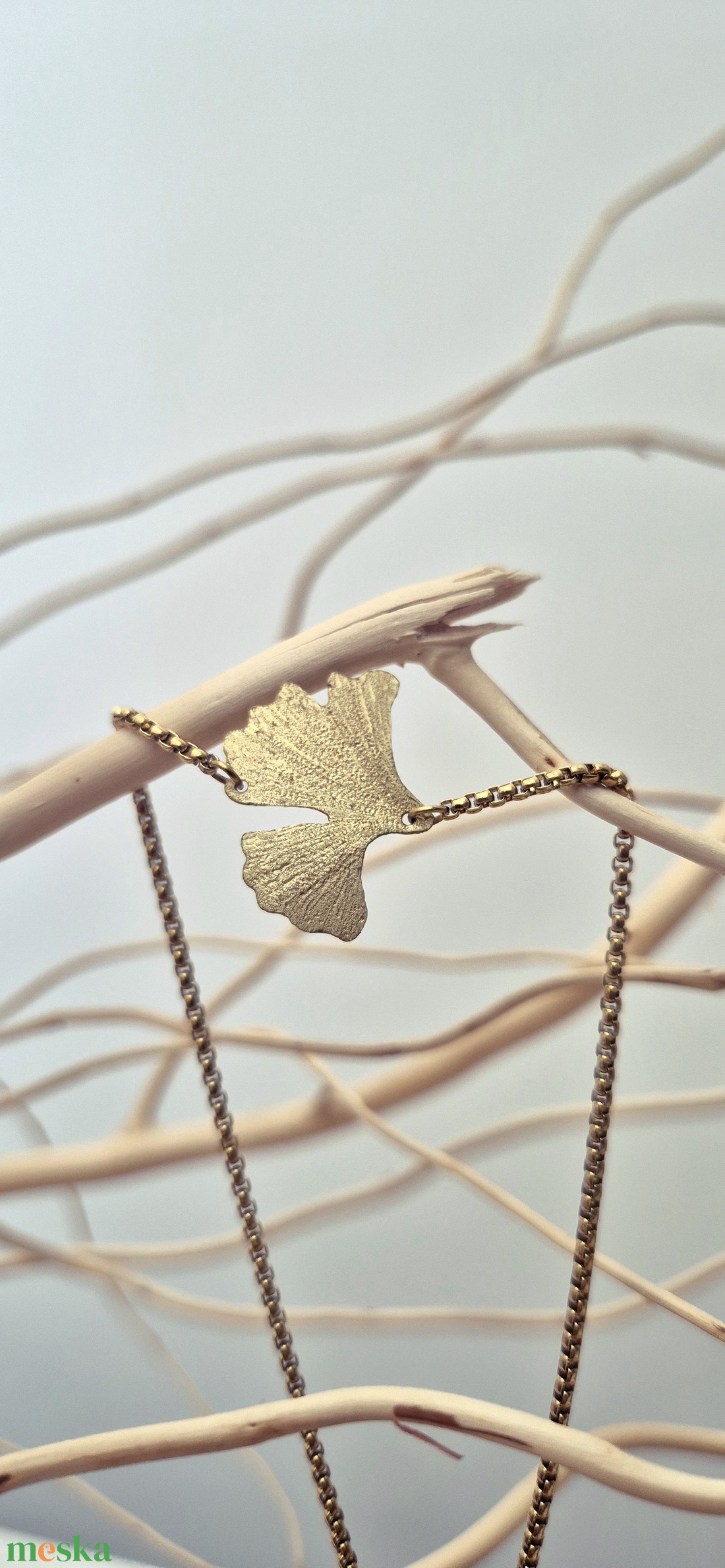 Ginkgo biloba karkötő - ékszer - karkötő - karperec - Meska.hu