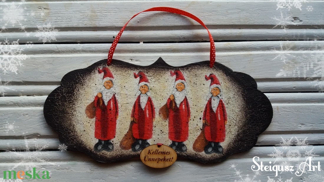 Karácsonyi ajtódísz - karácsony - adventi díszek - adventi ajtódísz - Meska.hu Karácsonyi ajtódísz - karácsony - adventi díszek - adventi ajtódísz - Meska.hu