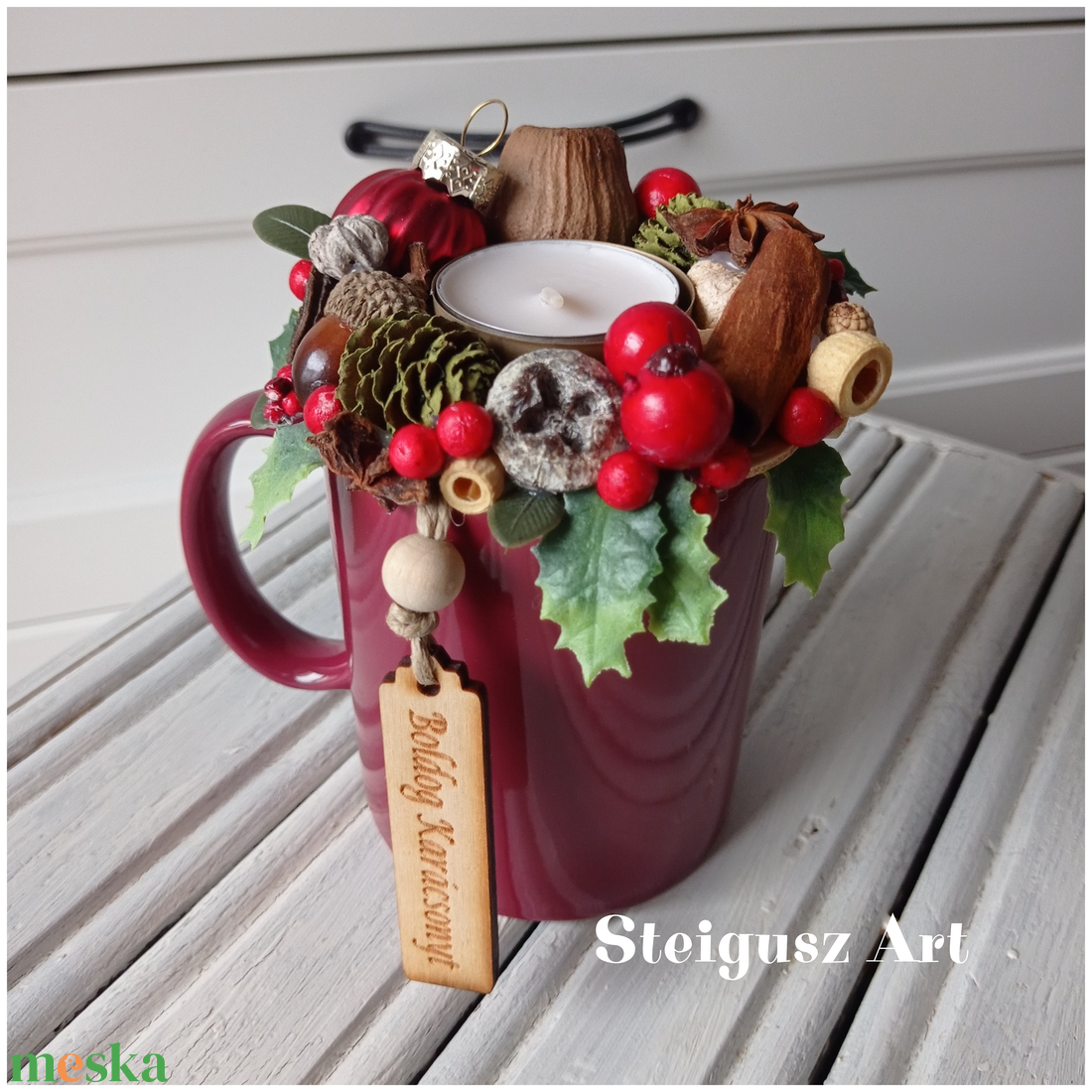 Adventi bögre - karácsony - karácsonyi lakásdekoráció - ünnepi asztaldekoráció - Meska.hu Adventi bögre - karácsony - karácsonyi lakásdekoráció - ünnepi asztaldekoráció - Meska.hu