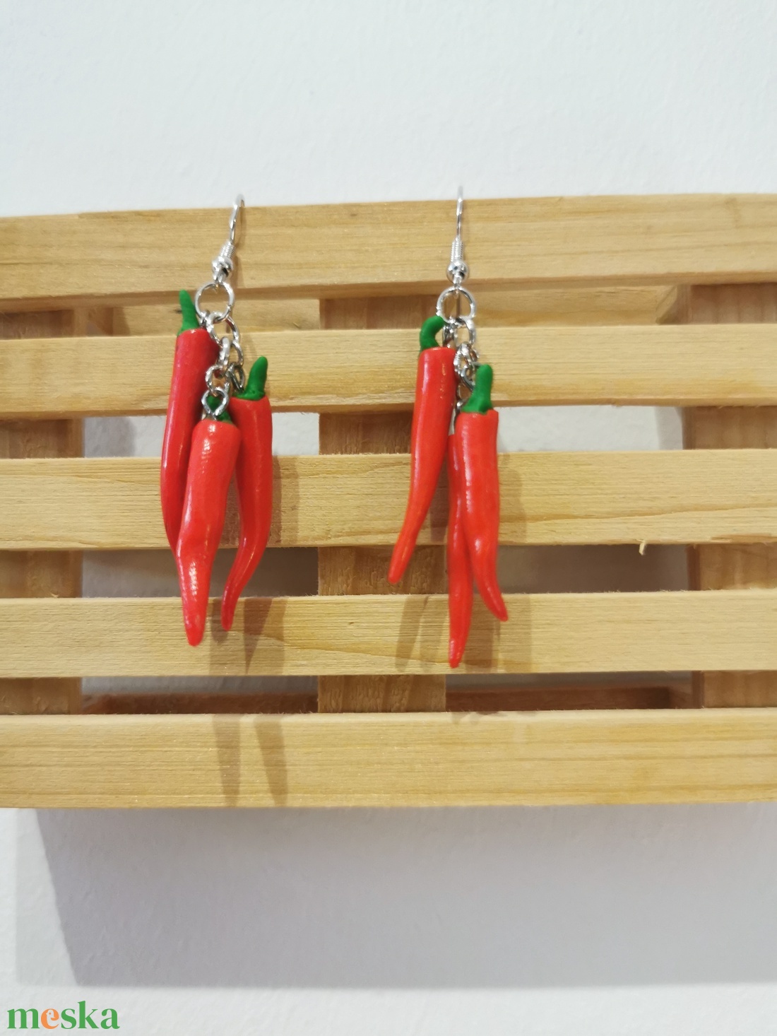 RedHotChilliPeppers (3 darabos) - ékszer - fülbevaló - lógó fülbevaló - Meska.hu RedHotChilliPeppers (3 darabos) - ékszer - fülbevaló - lógó fülbevaló - Meska.hu