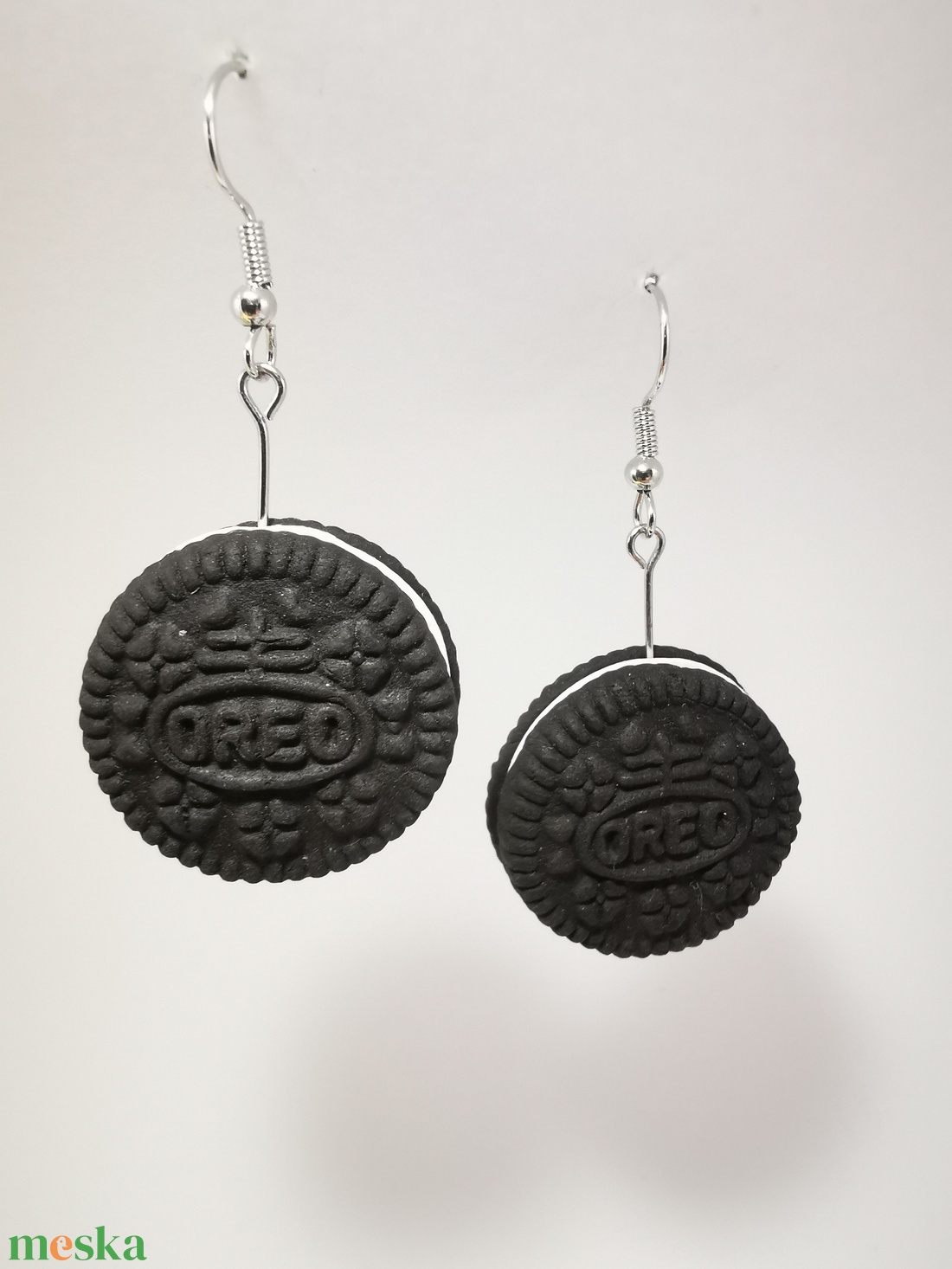 Oreo fülbevalő - ékszer - fülbevaló - lógó fülbevaló - Meska.hu Oreo fülbevalő - ékszer - fülbevaló - lógó fülbevaló - Meska.hu