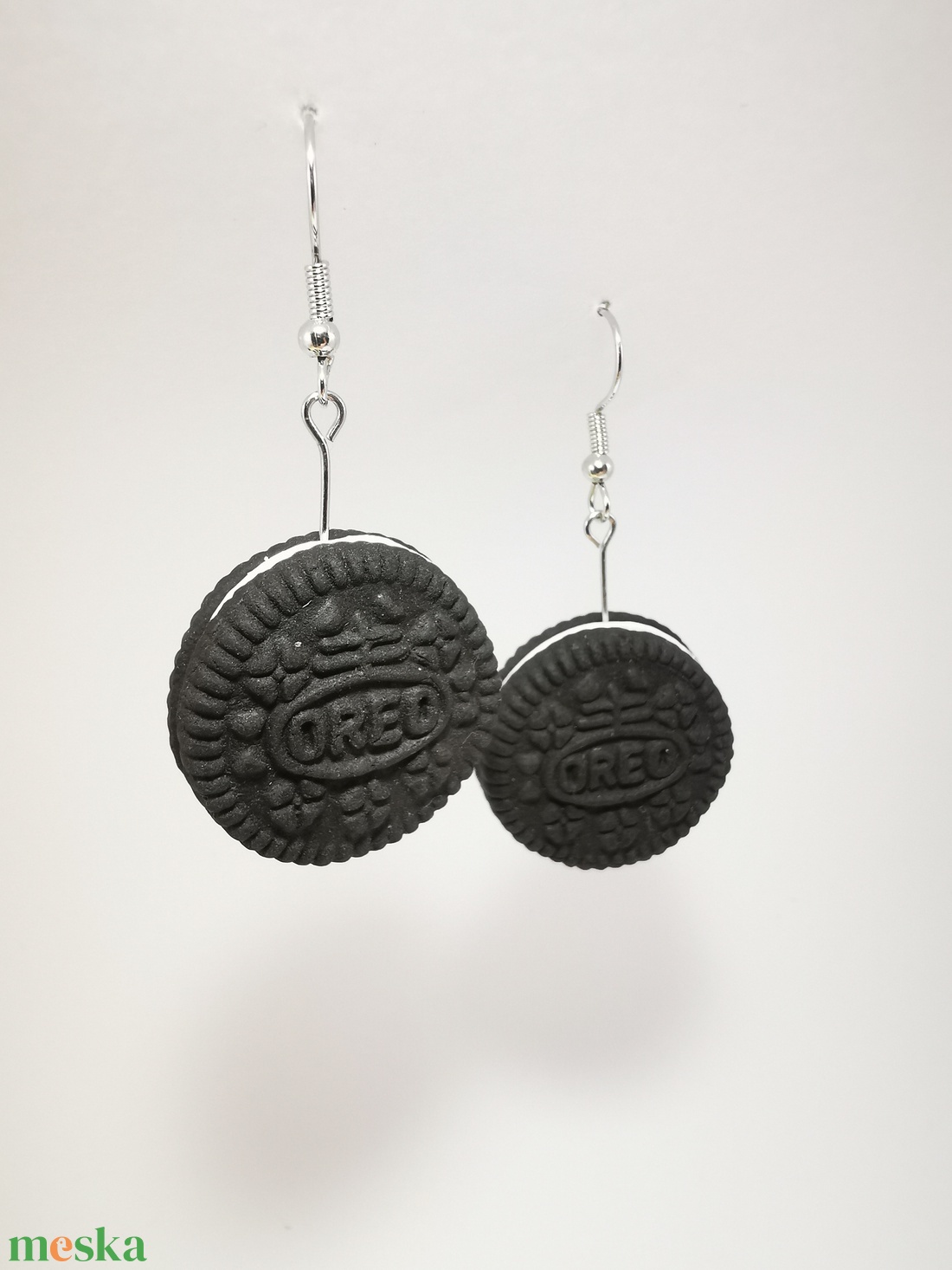 Oreo fülbevalő - ékszer - fülbevaló - lógó fülbevaló - Meska.hu Oreo fülbevalő - ékszer - fülbevaló - lógó fülbevaló - Meska.hu