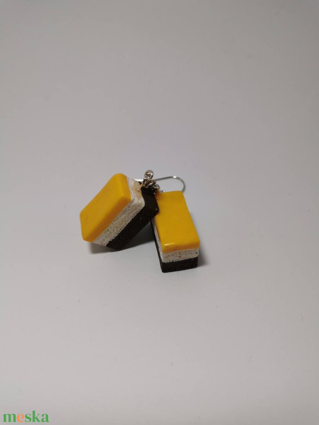 Fanta szelet fülbevaló(rövid) - ékszer - fülbevaló - lógó fülbevaló - Meska.hu Fanta szelet fülbevaló(rövid) - ékszer - fülbevaló - lógó fülbevaló - Meska.hu