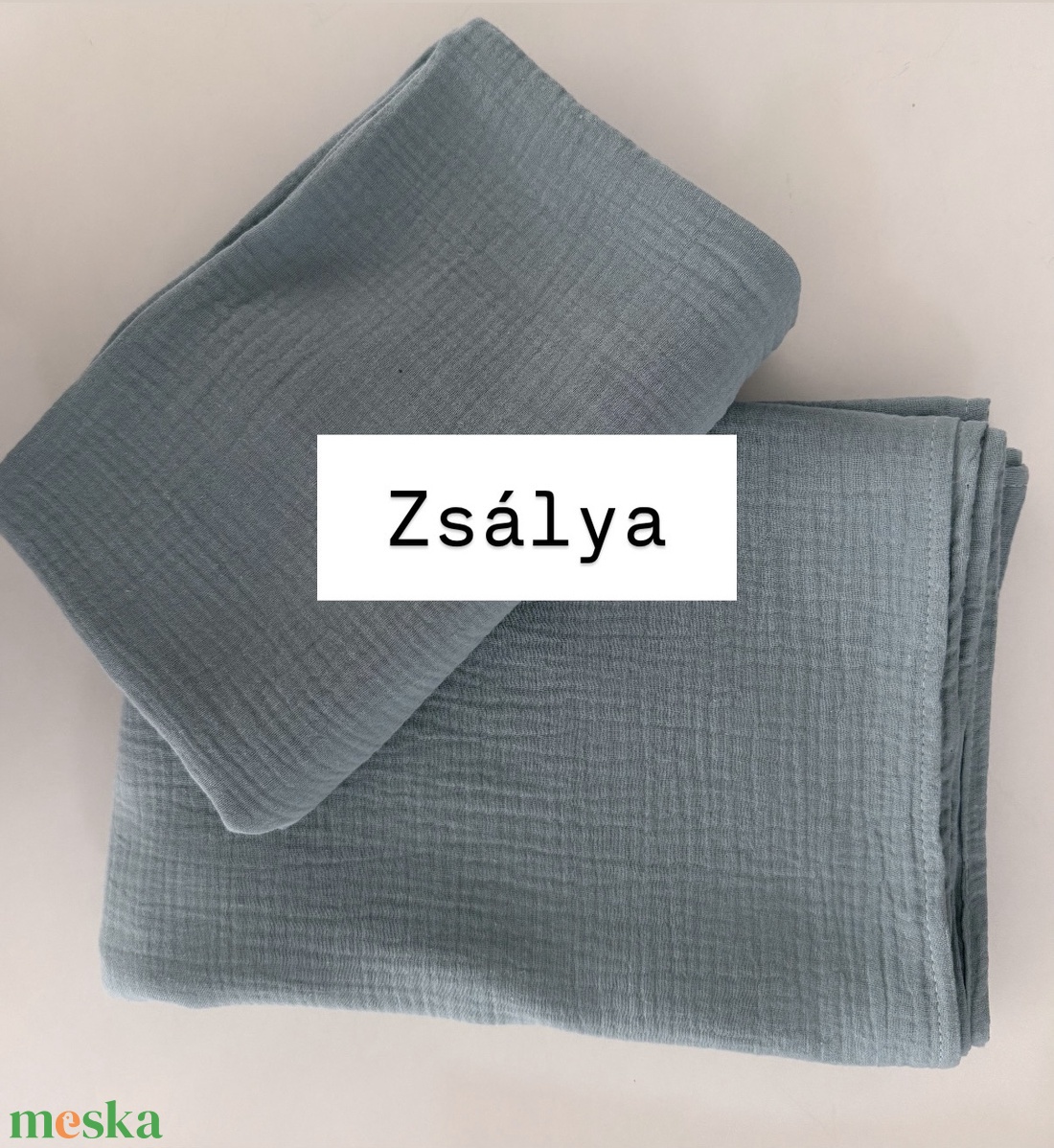 Kánikulatakaró Zsálya - otthon & életmód - lakástextil - felnőtt takaró, pléd - Meska.hu