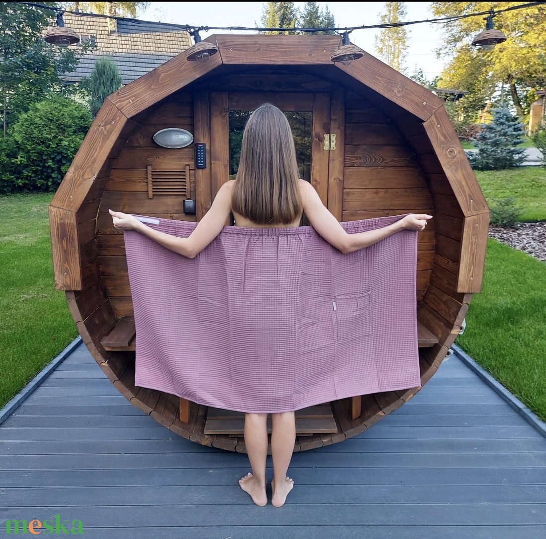 Szauna Wellness Ruha  - otthon & életmód - fürdőszoba - törölköző - Meska.hu