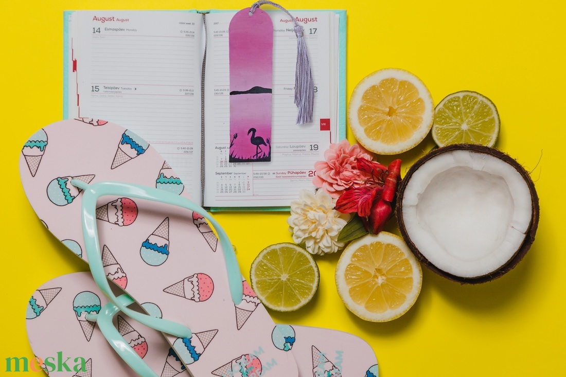 Könyvjelző - könyv & zene - könyvjelző - Meska.hu