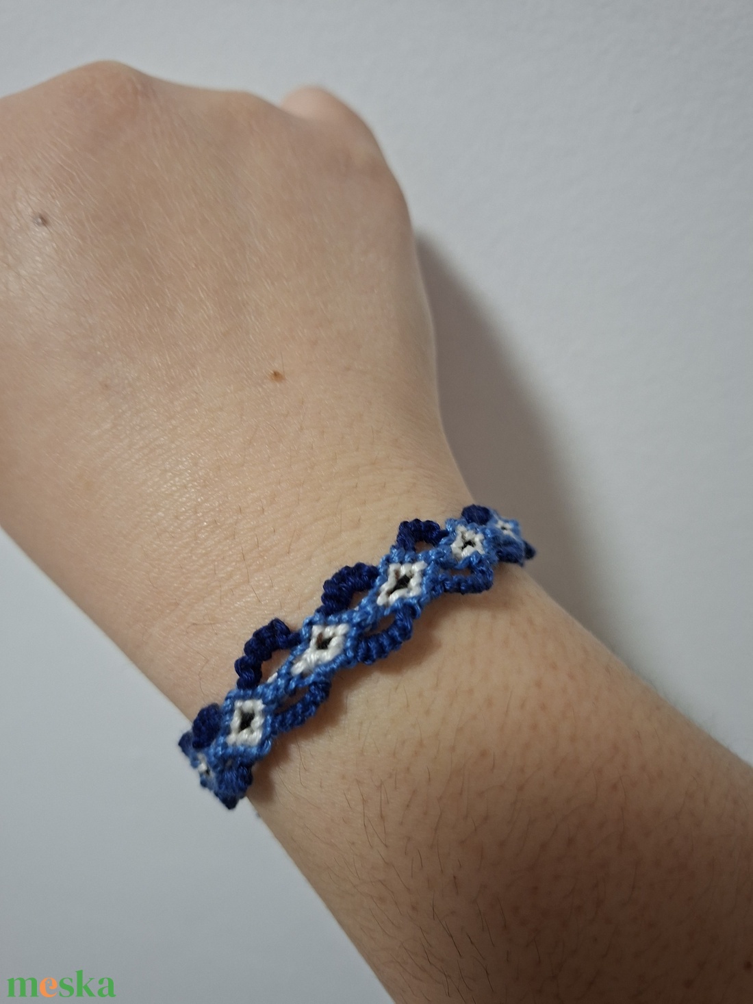 Karkötő - ékszer - karkötő - fonott karkötő - Meska.hu