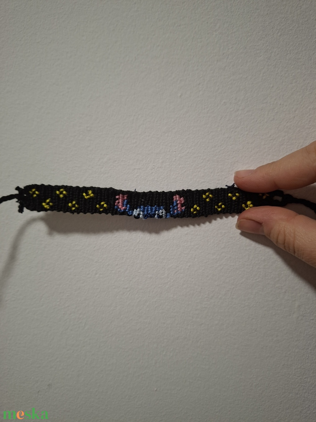 Stich-es karkötő - ékszer - karkötő - fonott karkötő - Meska.hu