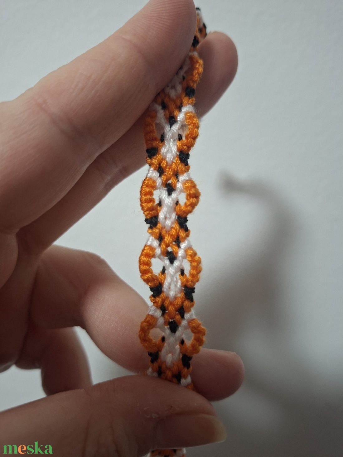 Rókás karkötő - ékszer - karkötő - fonott karkötő - Meska.hu