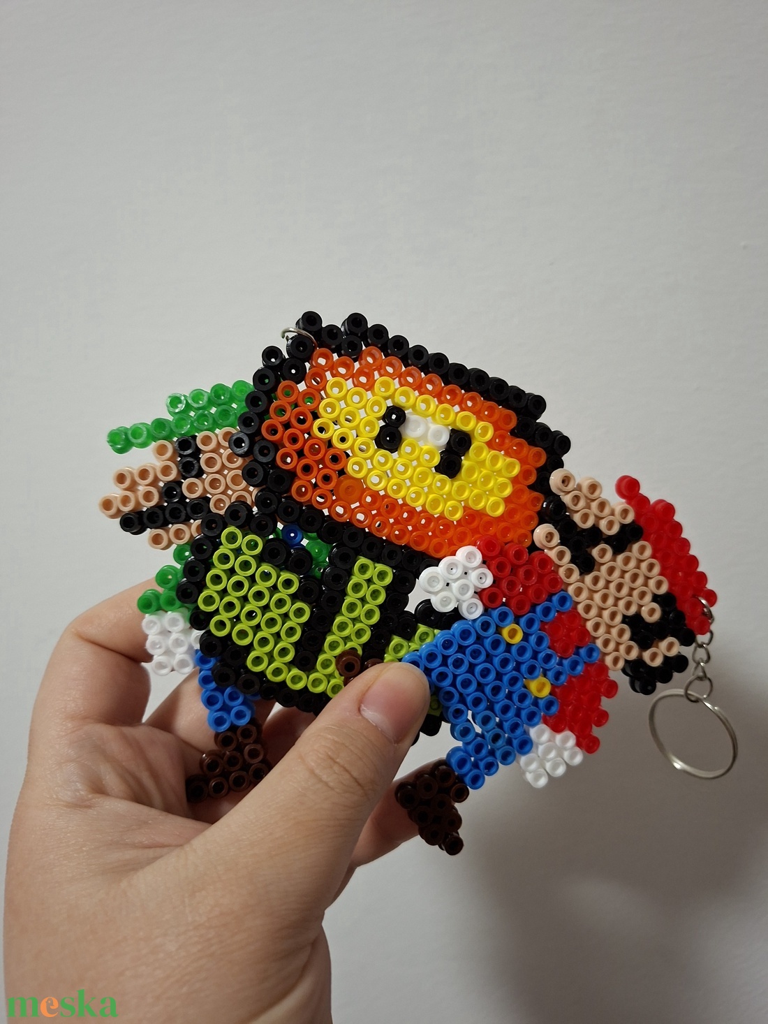 Super Mario kulcstartó szett - táska & tok - kulcstartó & táskadísz - kulcstartó - Meska.hu