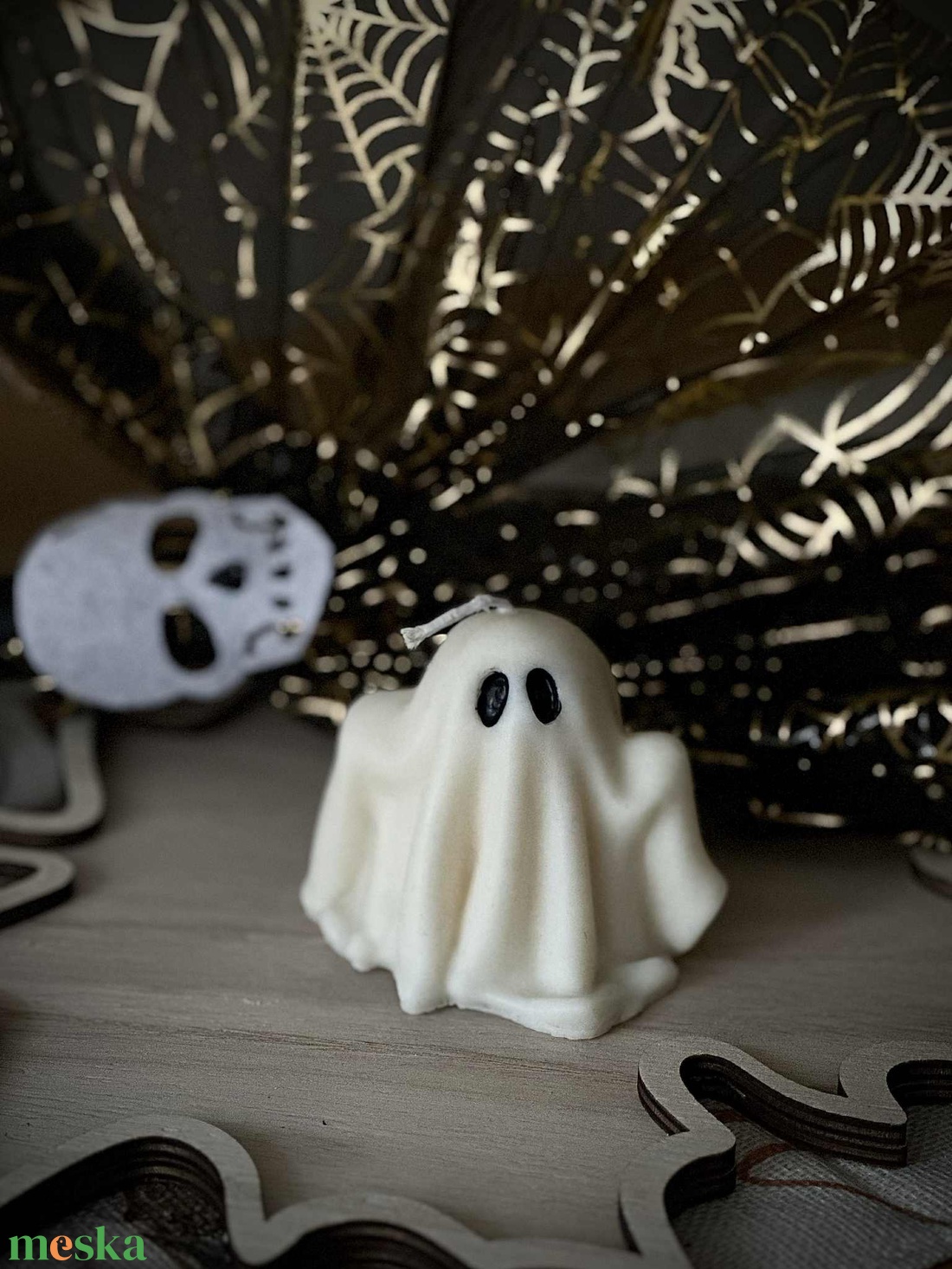 Szellemecske - otthon & életmód - dekoráció - halloween - halloweeni asztaldísz - Meska.hu Szellemecske - otthon & életmód - dekoráció - halloween - halloweeni asztaldísz - Meska.hu
