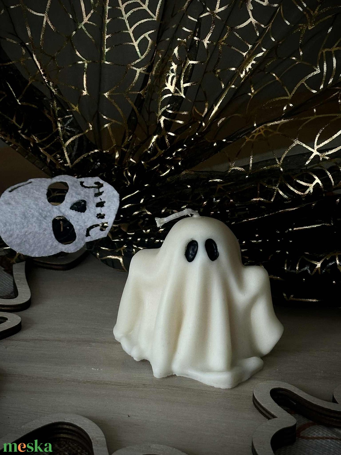 Szellemecske - otthon & életmód - dekoráció - halloween - halloweeni asztaldísz - Meska.hu Szellemecske - otthon & életmód - dekoráció - halloween - halloweeni asztaldísz - Meska.hu