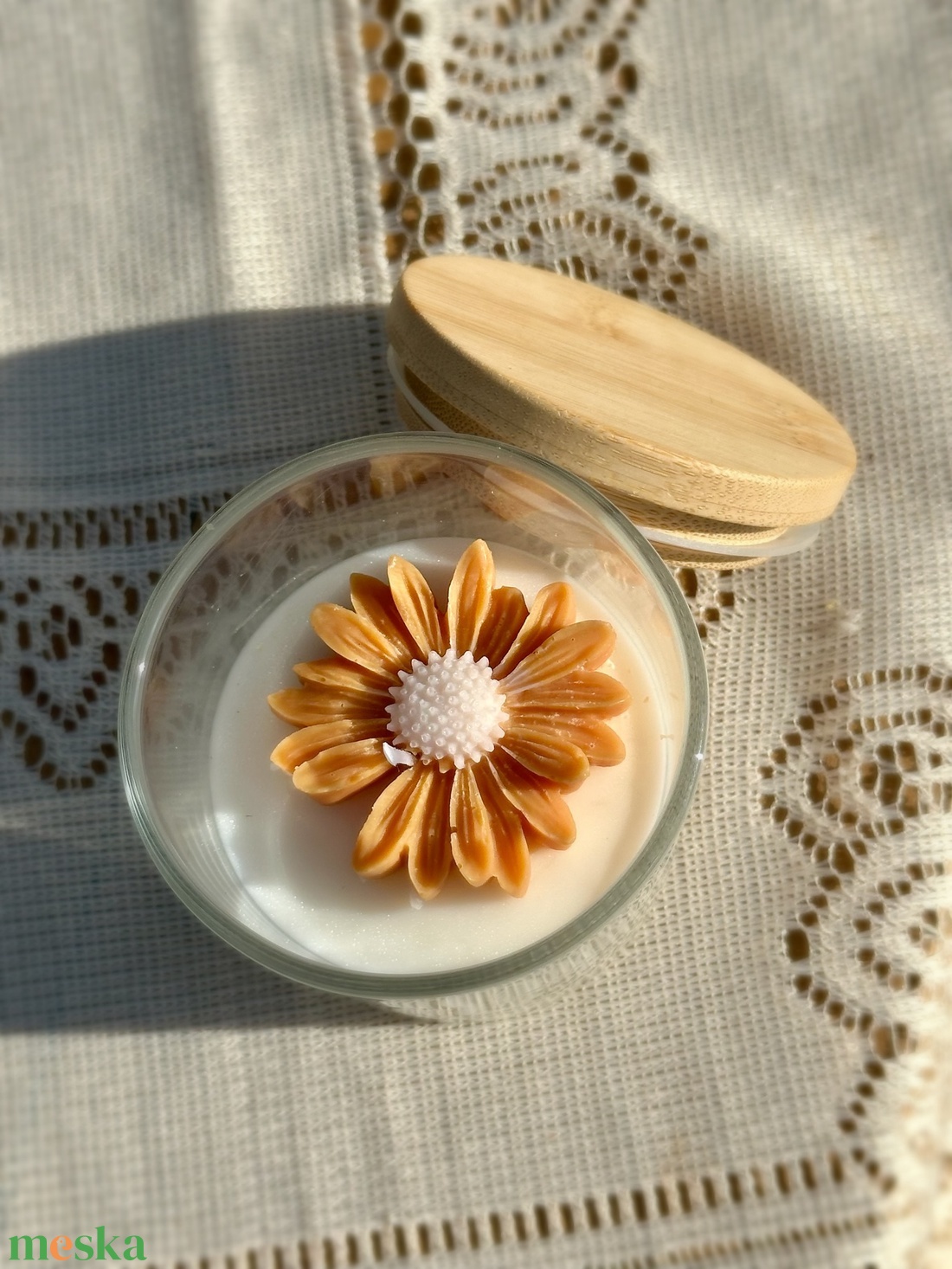 Fahéjas Narancs - Őszi margaréta - otthon & életmód - gyertya, illat, aroma - aromalámpa - Meska.hu