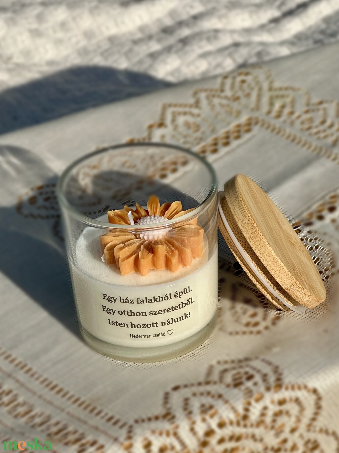 Fahéjas Narancs - Őszi margaréta - otthon & életmód - gyertya, illat, aroma - aromalámpa - Meska.hu