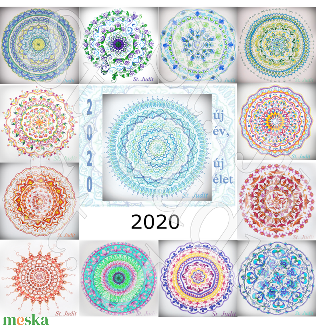 Mandala Naptár - otthon & lakás - dekoráció - fali és függő dekoráció - falinaptár & öröknaptár - Meska.hu Mandala Naptár - otthon & lakás - dekoráció - fali és függő dekoráció - falinaptár & öröknaptár - Meska.hu