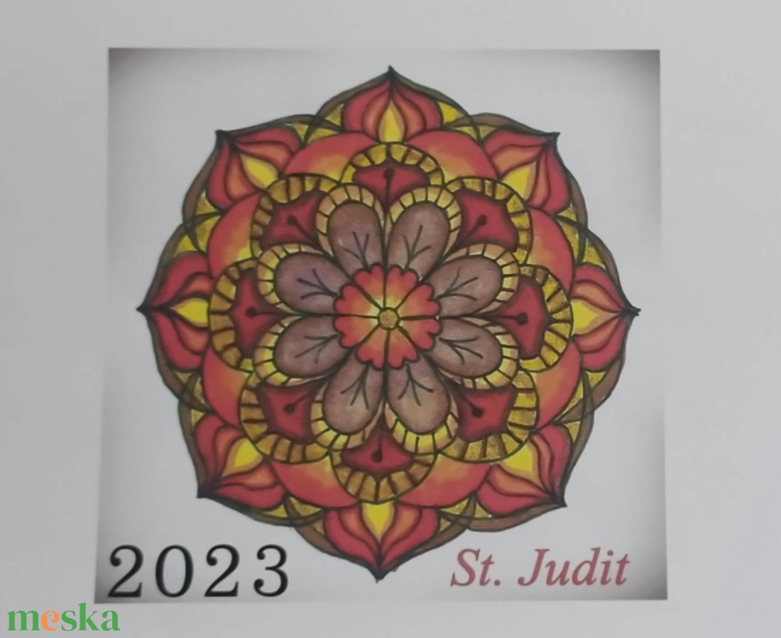 Mandala naptár ,,vendeg540176 részére -  - Meska.hu