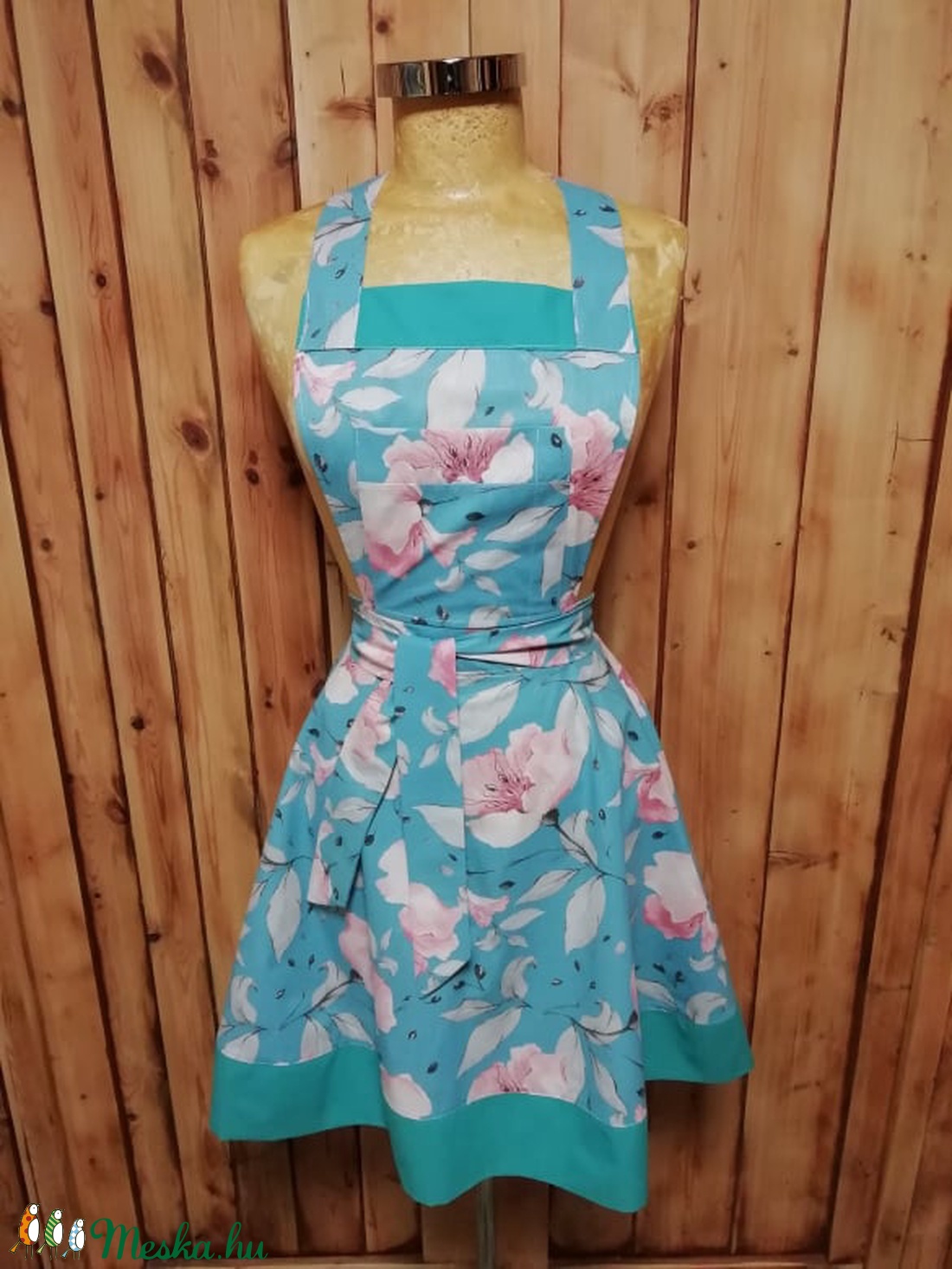 fodros kötény - otthon & életmód - konyhafelszerelés, tálalás - Meska.hu