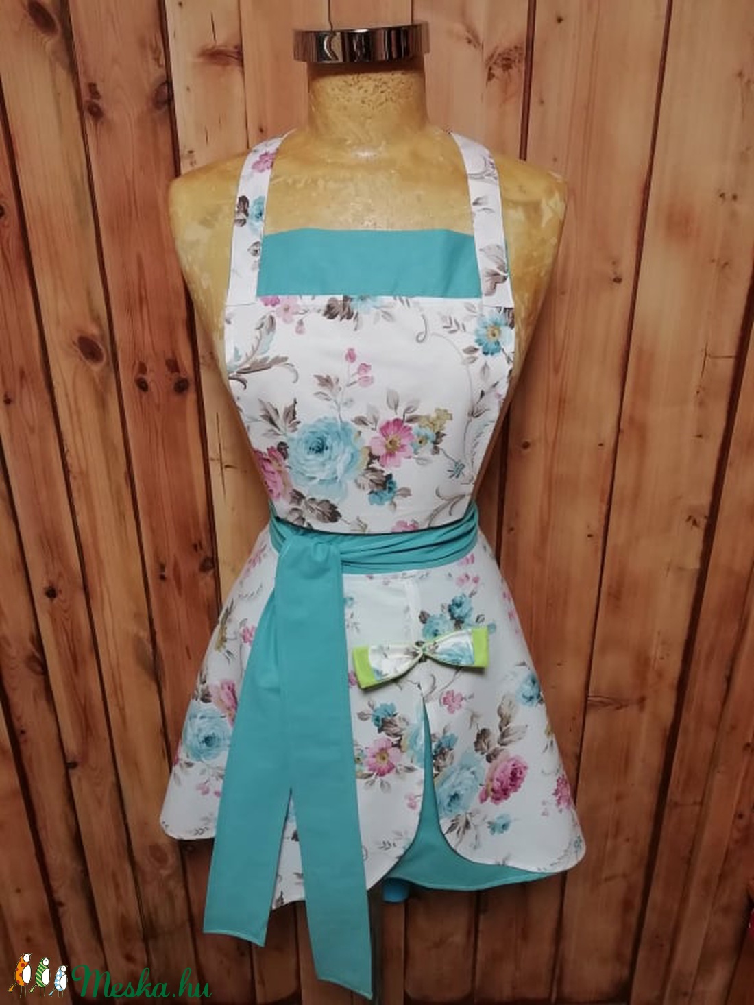 Leveles kötény - otthon & életmód - konyhafelszerelés, tálalás - konyhai textil - kötény - Meska.hu