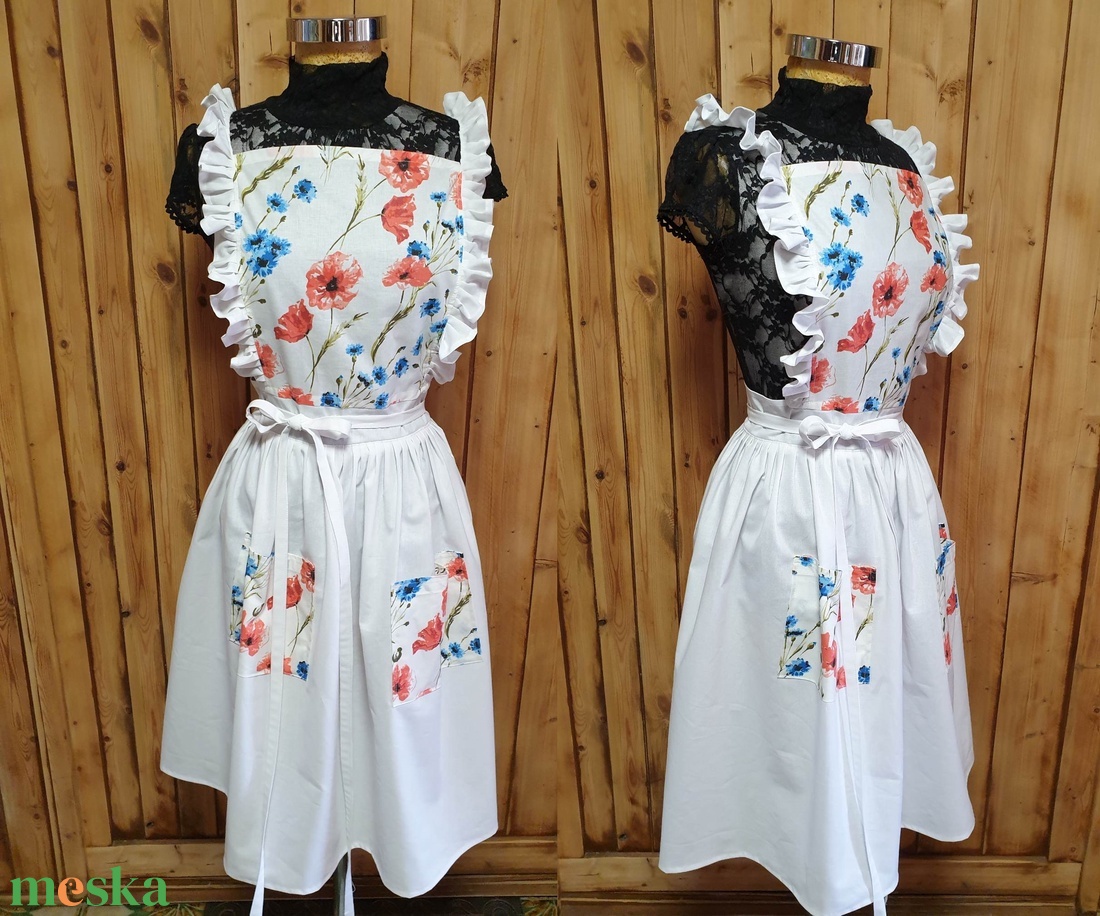 Kötény - otthon & életmód - konyhafelszerelés, tálalás - konyhai textil - kötény - Meska.hu