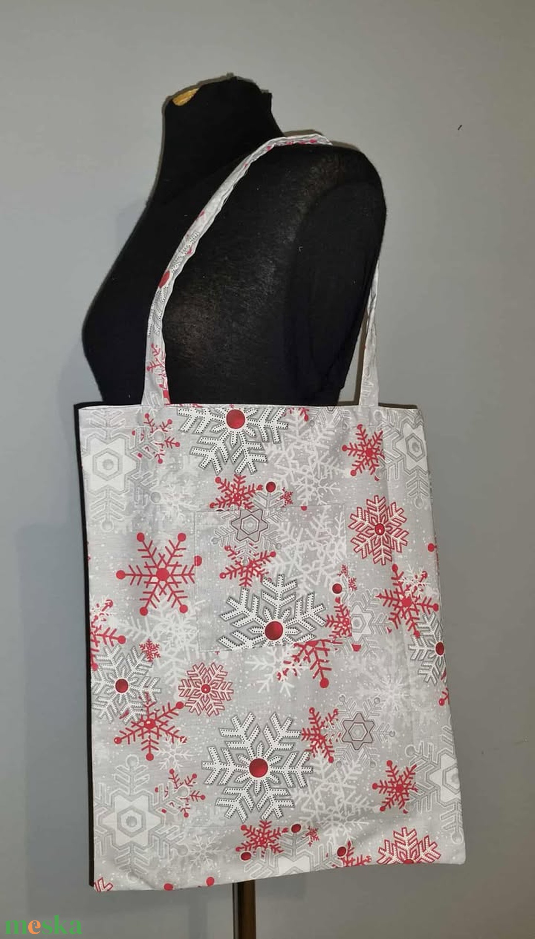 Hópihés szatyor - táska & tok - bevásárlás & shopper táska - shopper, textiltáska, szatyor - Meska.hu