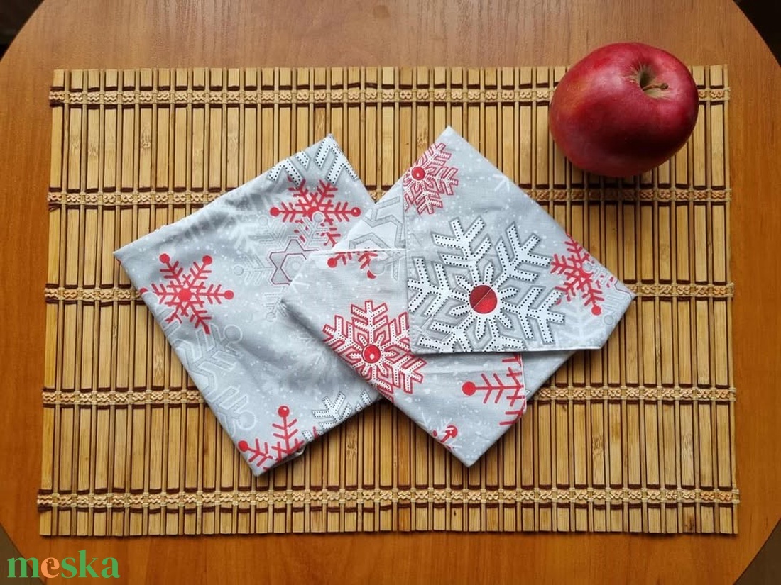 Szendvics csomagoló,újraszalvéta - otthon & életmód - konyhafelszerelés, tálalás - konyhai textil - szalvéta - Meska.hu