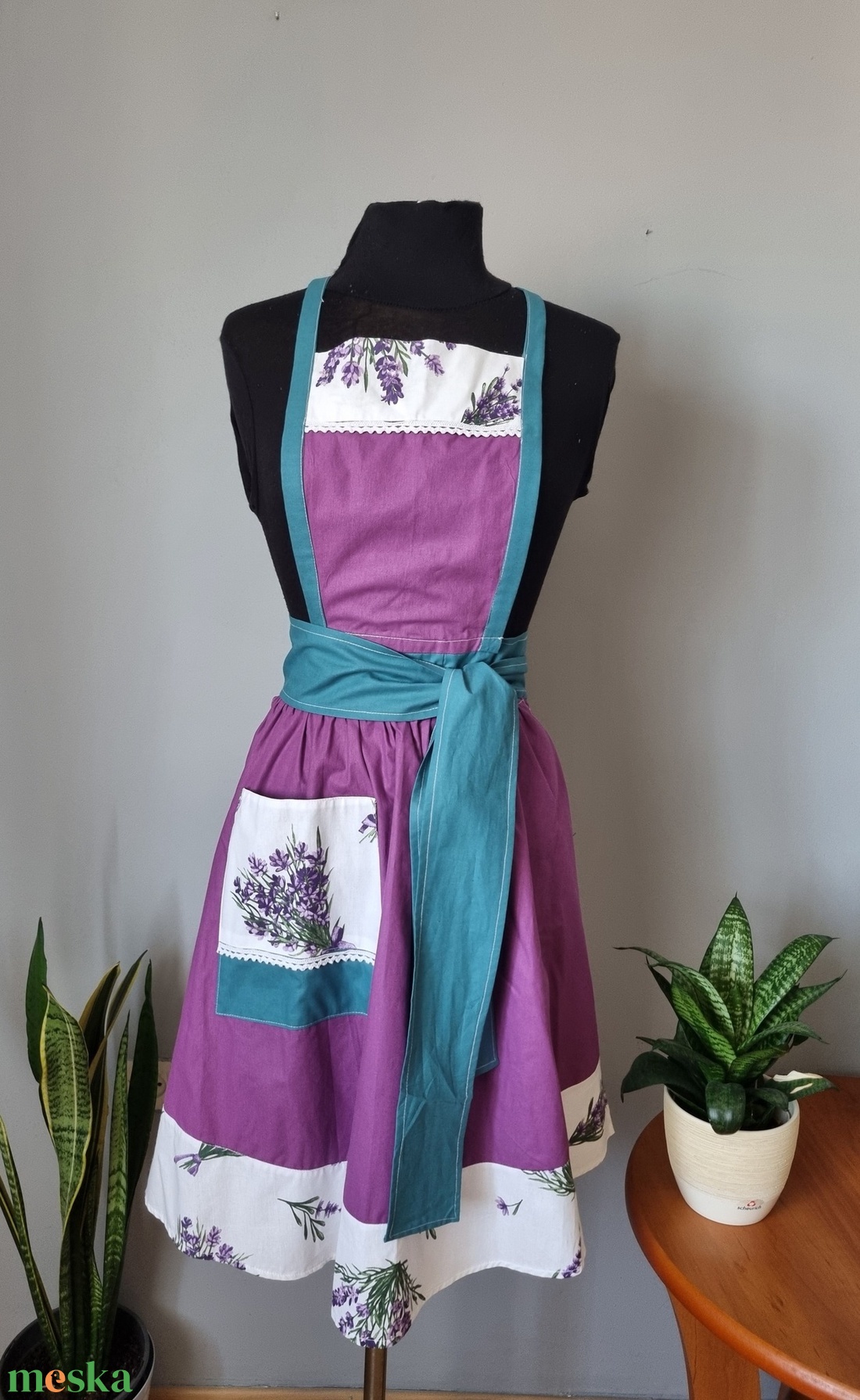 Levendula mintás kötény - otthon & életmód - konyhafelszerelés, tálalás - konyhai textil - kötény - Meska.hu Levendula mintás kötény - otthon & életmód - konyhafelszerelés, tálalás - konyhai textil - kötény - Meska.hu