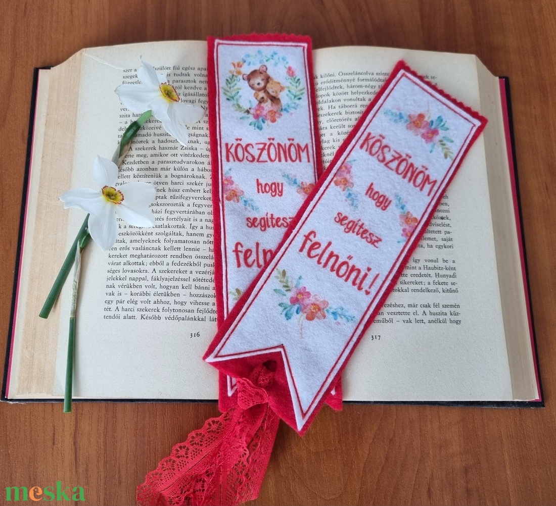 Könyvjelző - könyv & zene - könyvjelző - Meska.hu