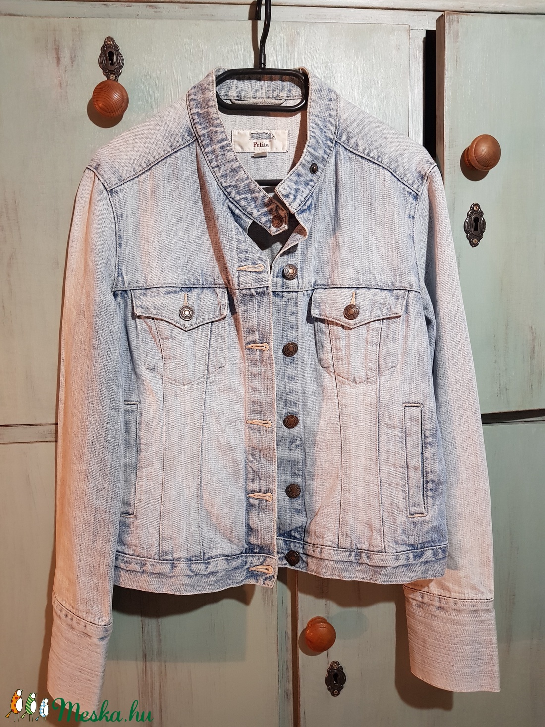 Szarvas lány farmer kabát - horned girl farmer jacket - ruha & divat - női ruha - kabát - Meska.hu Szarvas lány farmer kabát - horned girl farmer jacket - ruha & divat - női ruha - kabát - Meska.hu