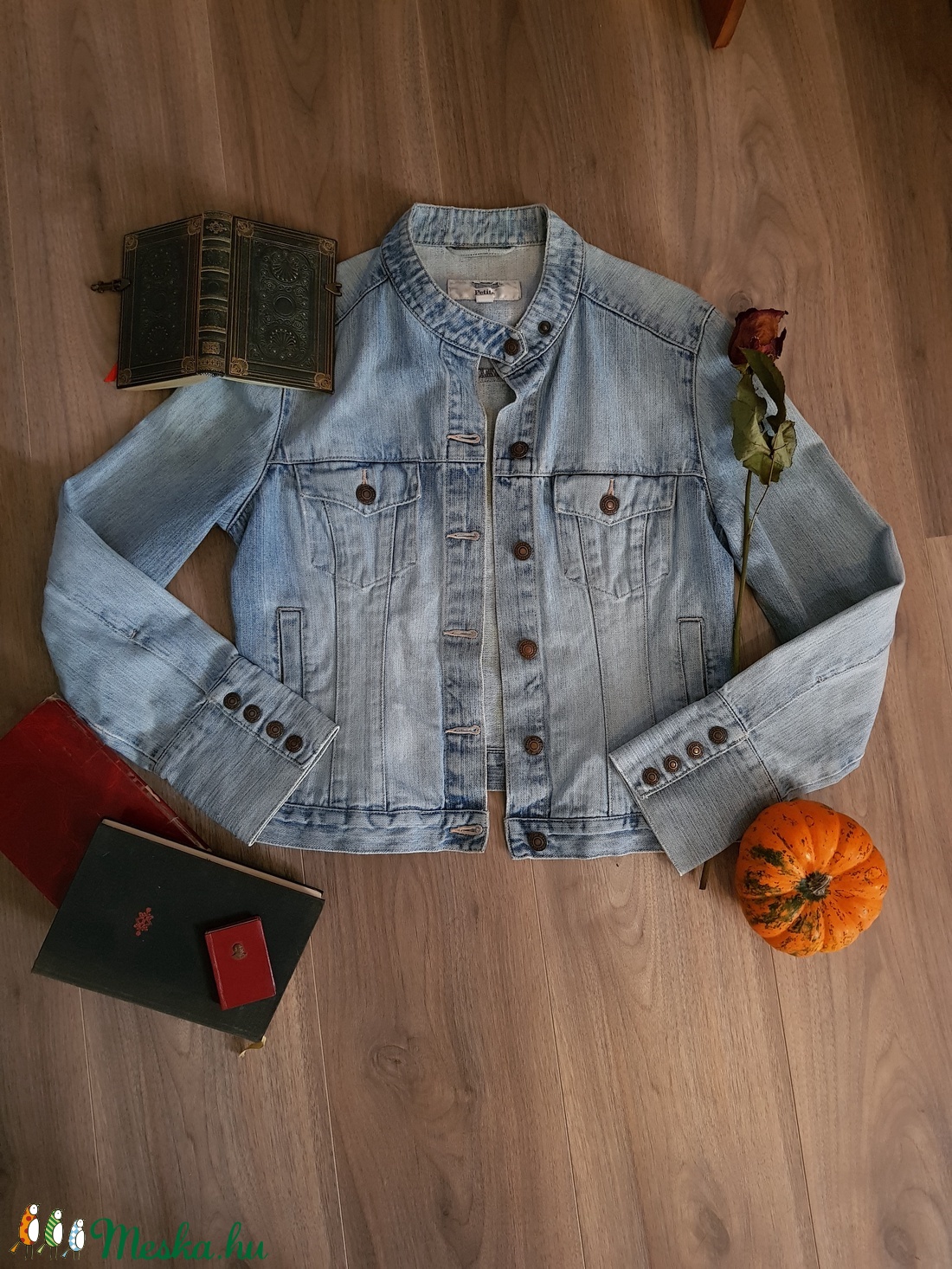 Szarvas lány farmer kabát - horned girl farmer jacket - ruha & divat - női ruha - kabát - Meska.hu Szarvas lány farmer kabát - horned girl farmer jacket - ruha & divat - női ruha - kabát - Meska.hu