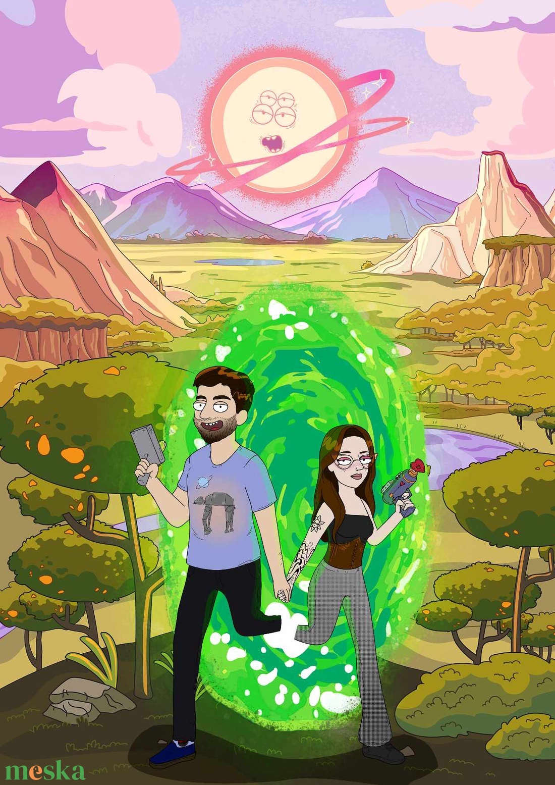 Egyedi Rick and Morty rajz - művészet - grafika & illusztráció - digitális - Meska.hu Egyedi Rick and Morty rajz - művészet - grafika & illusztráció - digitális - Meska.hu