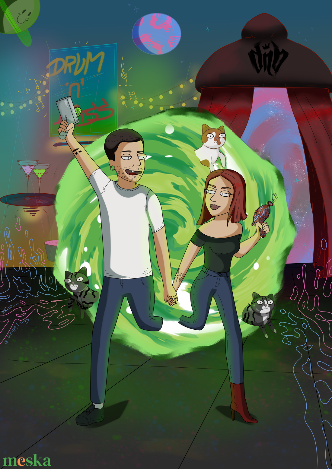 Egyedi Rick and Morty rajz - művészet - grafika & illusztráció - digitális - Meska.hu Egyedi Rick and Morty rajz - művészet - grafika & illusztráció - digitális - Meska.hu