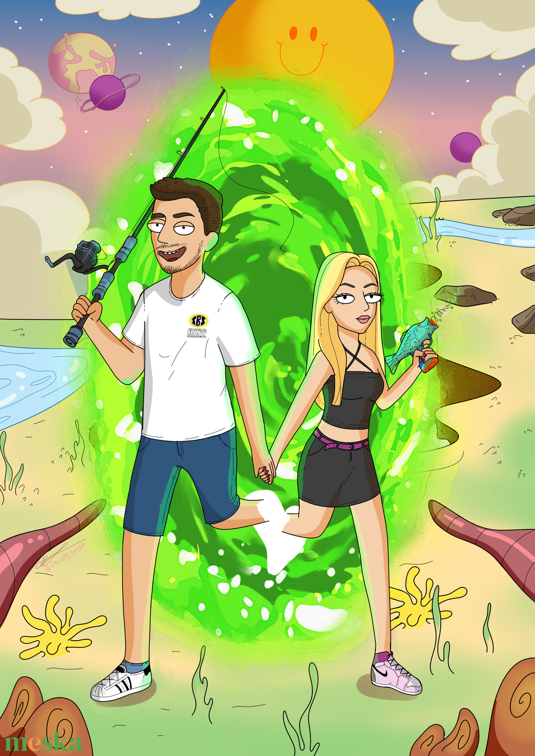 Egyedi Rick and Morty rajz - művészet - grafika & illusztráció - digitális - Meska.hu Egyedi Rick and Morty rajz - művészet - grafika & illusztráció - digitális - Meska.hu