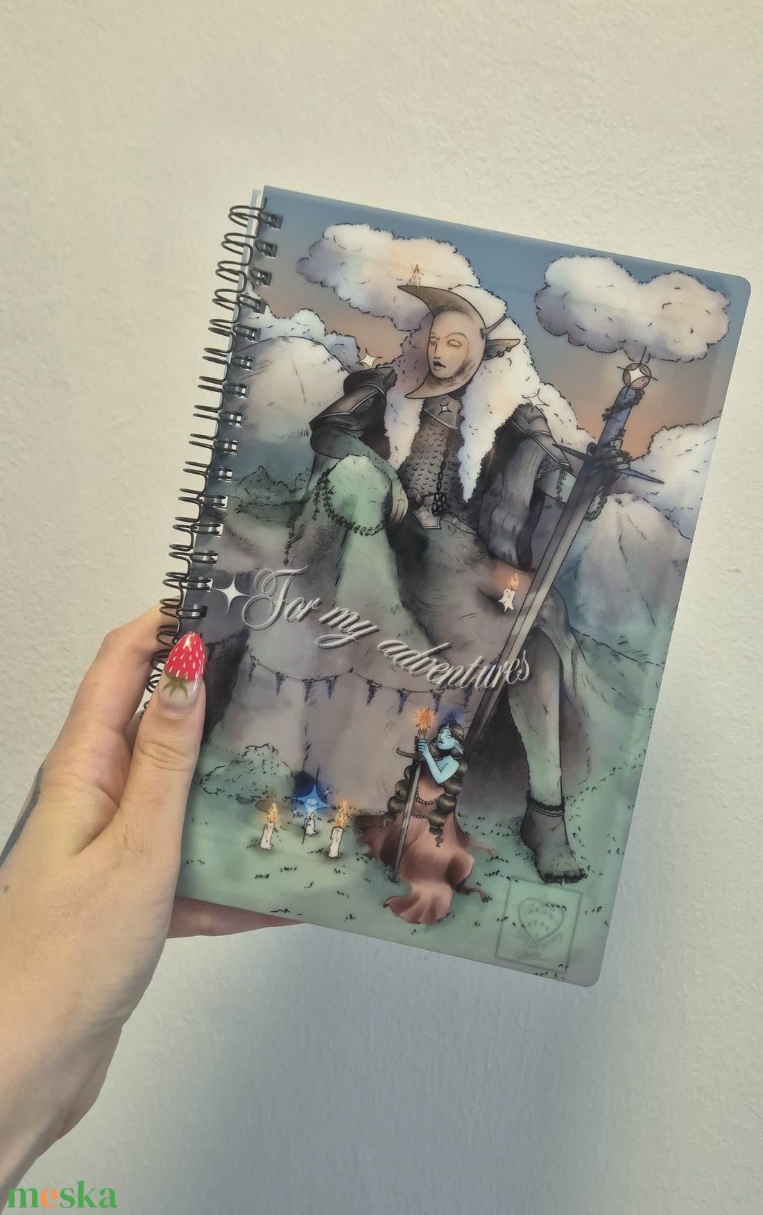 For my adventures - spirálfüzet - otthon & életmód - papír, írószer - jegyzetfüzet & napló - Meska.hu