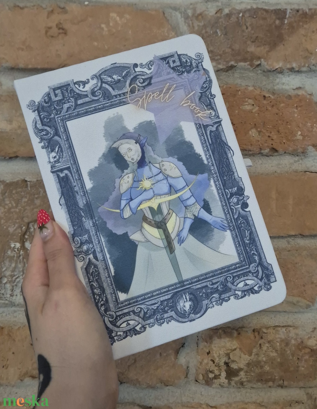 Keményborítású füzet - otthon & életmód - papír, írószer - jegyzetfüzet & napló - Meska.hu