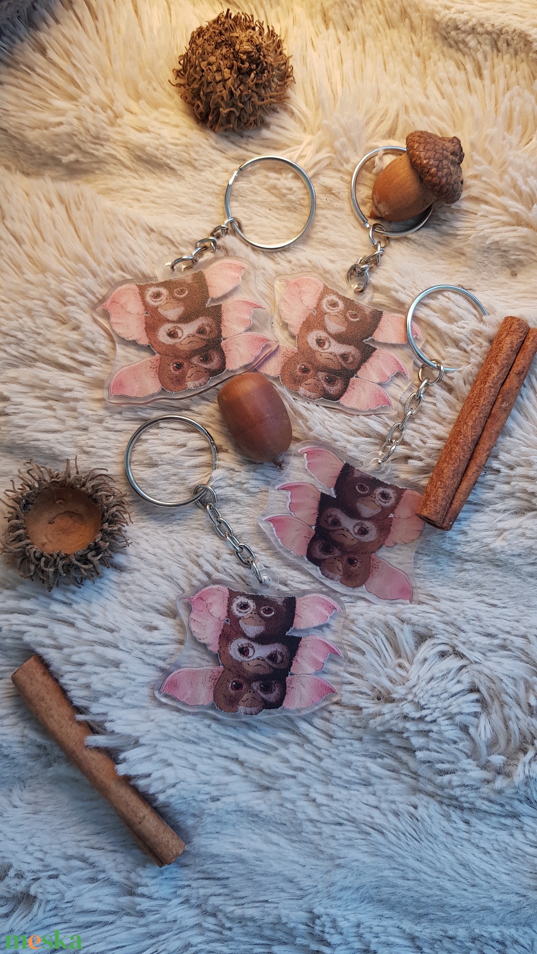 Szörnyecskék kulcstartó - táska & tok - kulcstartó & táskadísz - kulcstartó - Meska.hu