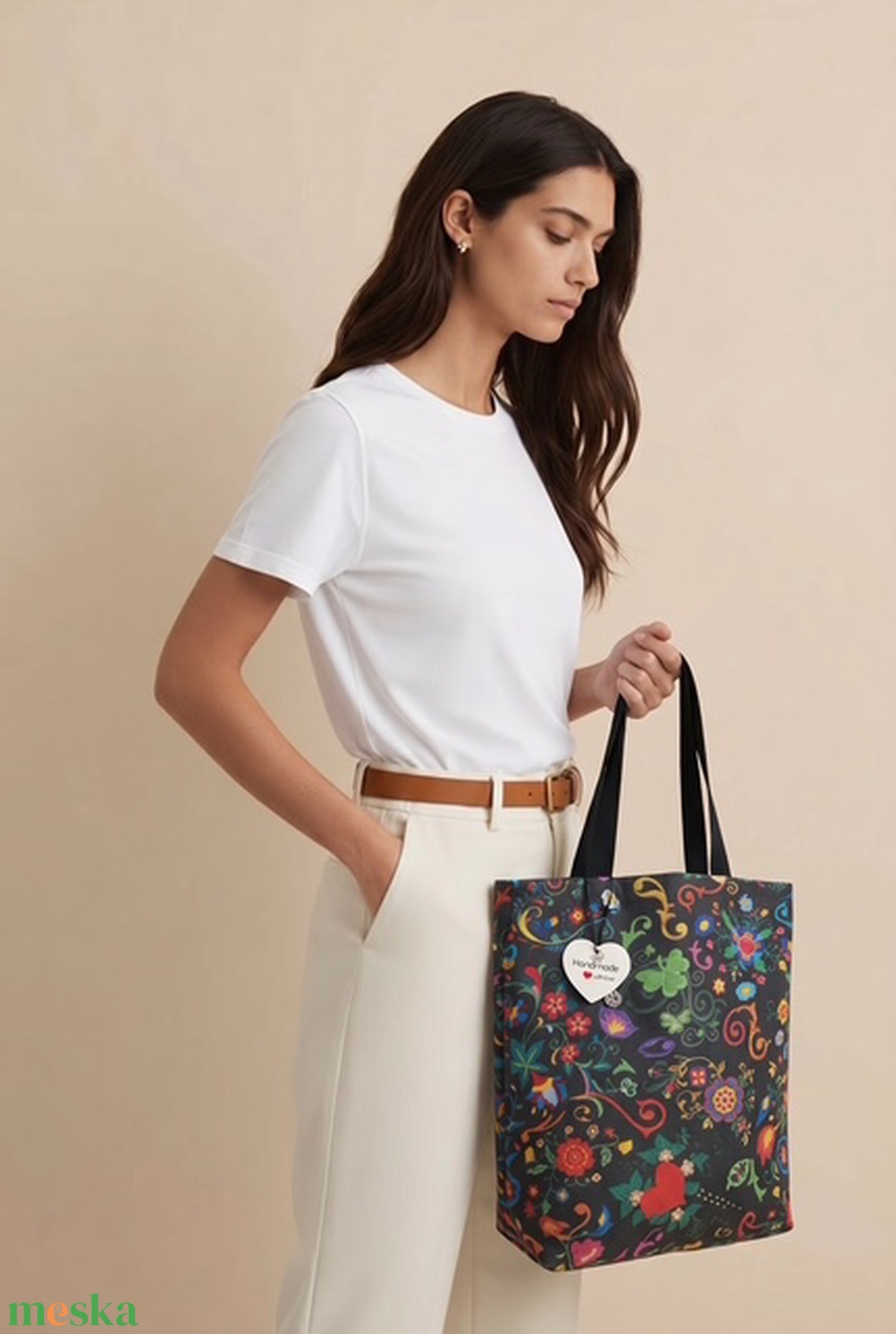 Loneta kézi vagy válltáska - táska & tok - kézitáska & válltáska - kézitáska - Meska.hu