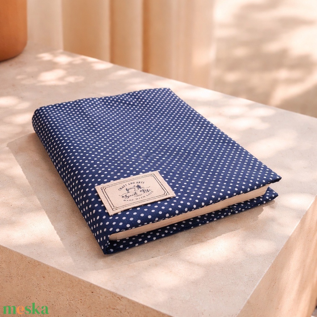 Textil könyvborító - könyv & zene - könyvtok - Meska.hu