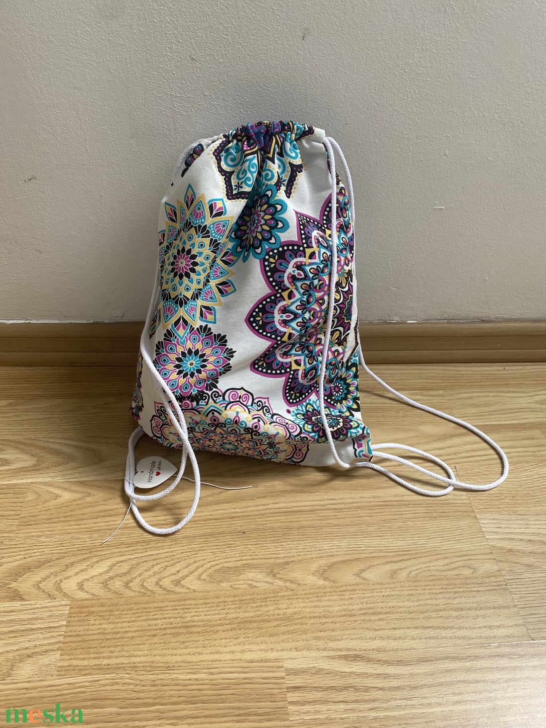 Loneta zsinóros hátizsák - táska & tok - hátizsák - tornazsák, gymbag - Meska.hu