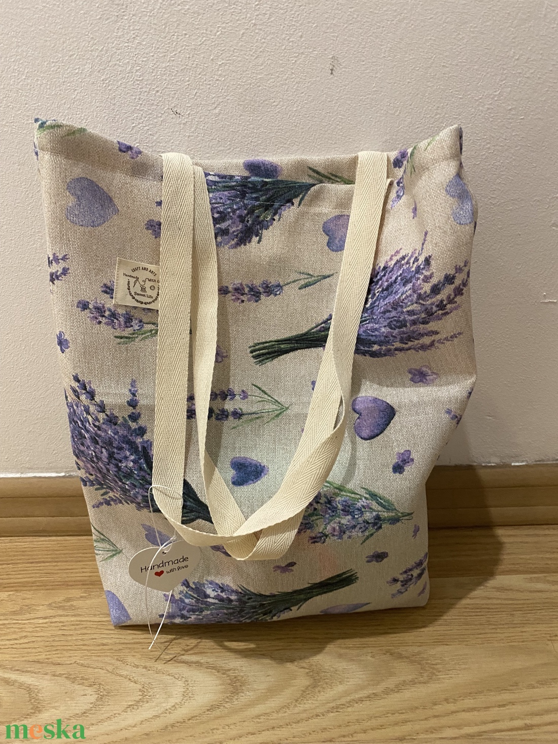 Loneta vászon válltáska - táska & tok - kézitáska & válltáska - kézitáska - Meska.hu
