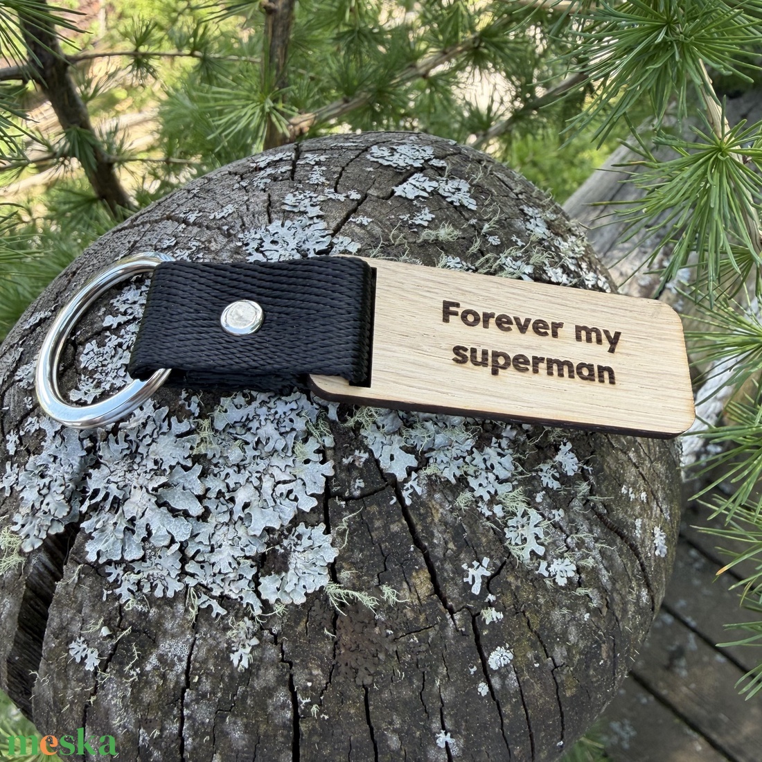 Forever my superman - táska & tok - kulcstartó & táskadísz - kulcstartó - Meska.hu