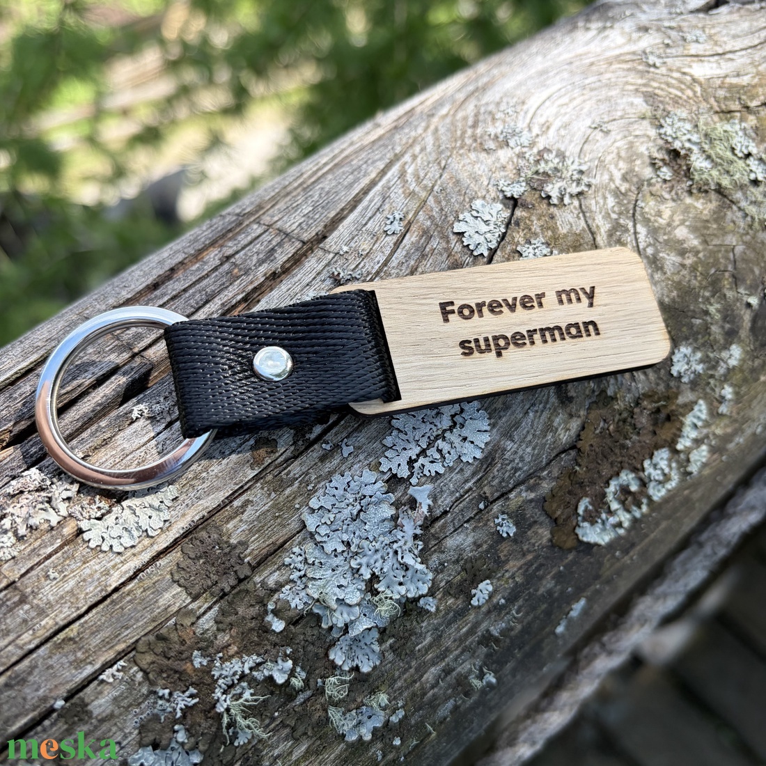 Forever my superman - táska & tok - kulcstartó & táskadísz - kulcstartó - Meska.hu