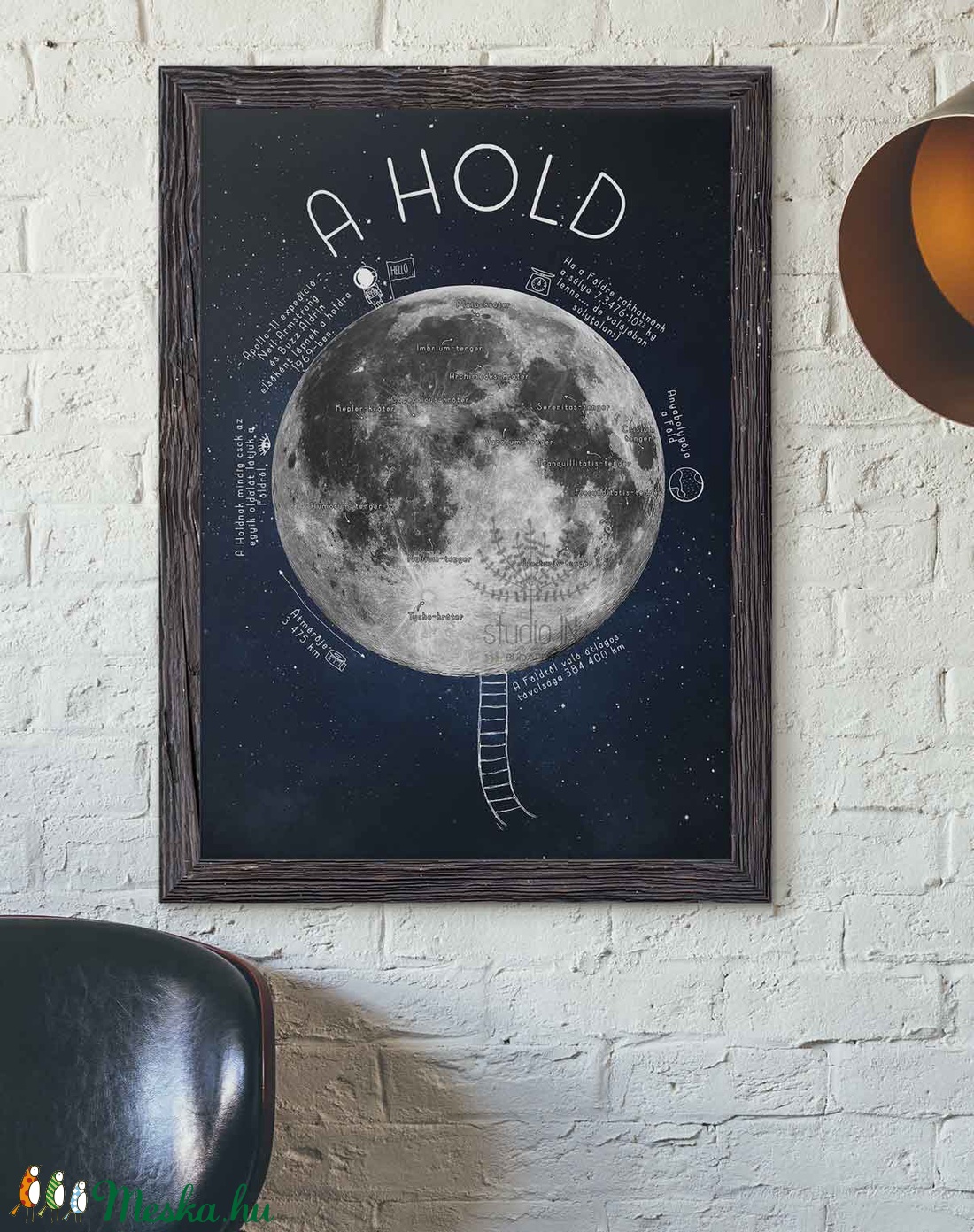 A hold, hold poszter, csillagkép, luna, égbolt, Hold falikép - - Meska.hu A hold, hold poszter, csillagkép, luna, égbolt, Hold falikép - - Meska.hu