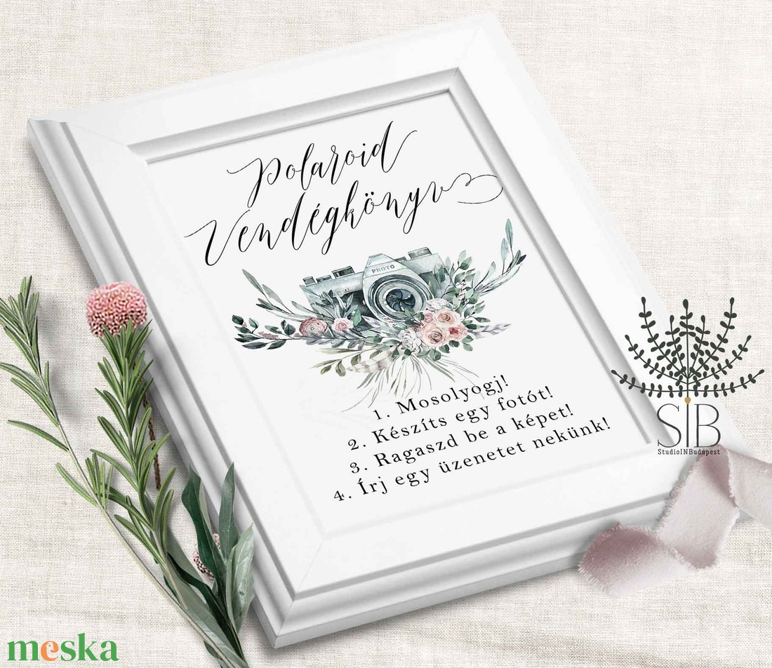 Esküvői fotóalbum felirat, polaroid fotó felirat, fénykép, esküvői fotó felirat dekoráció - esküvő - dekoráció - tábla & jelzés - Meska.hu