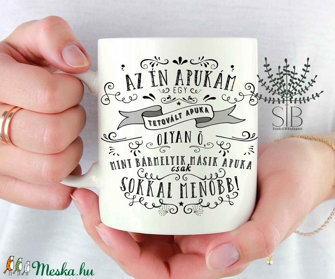 APA Bögre, apás bögre, humoros feliratú bögre apukáknak -  - Meska.hu