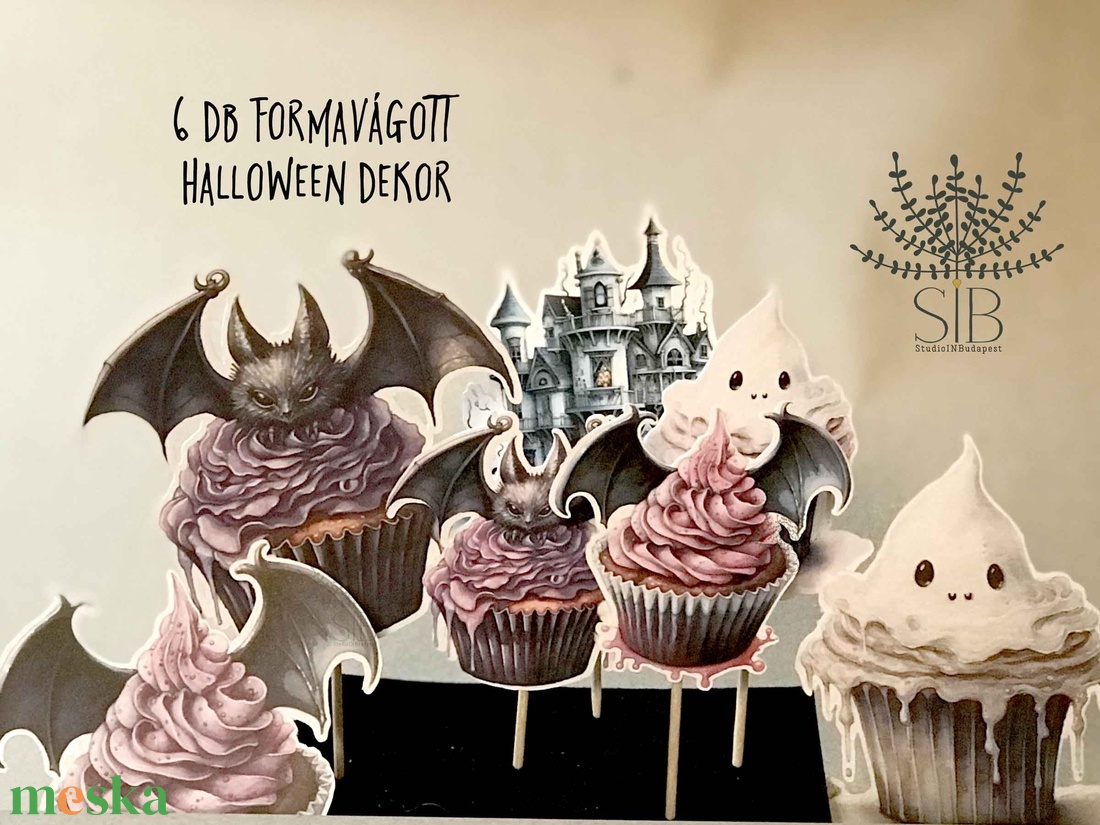 Halloween party dekoráció, formavágott halloween-es muffin mintás süti díszítő - otthon & életmód - dekoráció - halloween - halloweeni dekoráció - Meska.hu Halloween party dekoráció, formavágott halloween-es muffin mintás süti díszítő - otthon & életmód - dekoráció - halloween - halloweeni dekoráció - Meska.hu