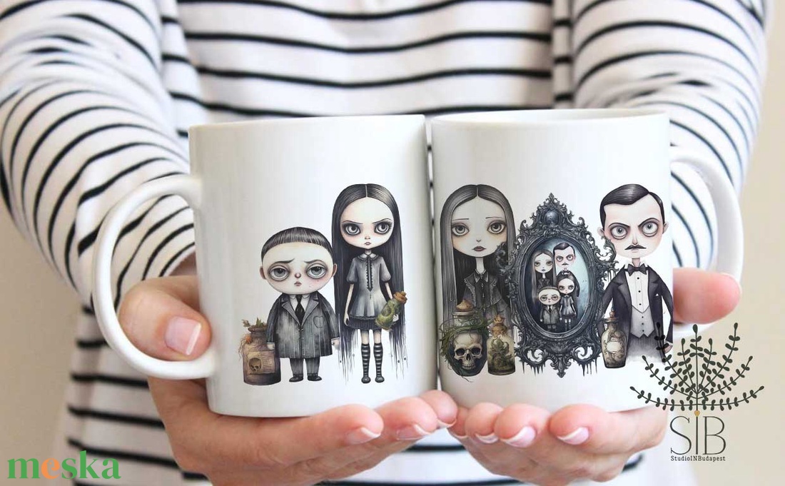 Addams family stílusú, karakteres kerámia bögre - otthon & életmód - konyhafelszerelés, tálalás - tálalás - bögre & csésze - Meska.hu Addams family stílusú, karakteres kerámia bögre - otthon & életmód - konyhafelszerelés, tálalás - tálalás - bögre & csésze - Meska.hu