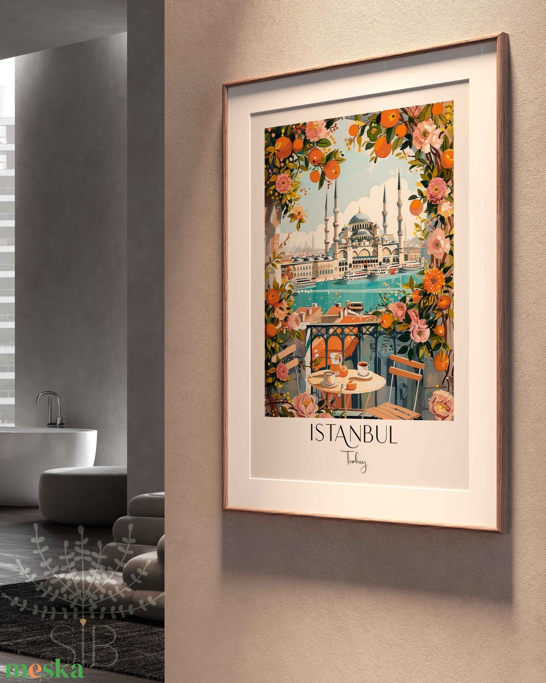 Isztambul grafika falikép, színes virágos, Istanbul Blue Mosque illusztráció - otthon & életmód - dekoráció - kép & falikép - poszter - Meska.hu Isztambul grafika falikép, színes virágos, Istanbul Blue Mosque illusztráció - otthon & életmód - dekoráció - kép & falikép - poszter - Meska.hu