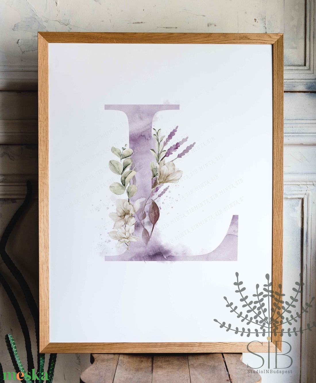 Monogram betű vízfesték illusztrált falikép print - otthon & életmód - babaszoba, gyerekszoba - babaszoba kép - Meska.hu Monogram betű vízfesték illusztrált falikép print - otthon & életmód - babaszoba, gyerekszoba - babaszoba kép - Meska.hu